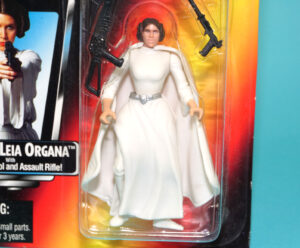 STAR WARS POTF2 PRINCESS LEIA ORGANA MOC MOSC US CARD 1995 KENNER