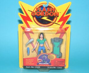 FLASH GORDON ACTION FIGURE DALE ARDEN MOC MOSC US CARD 1996 PLAYMATES