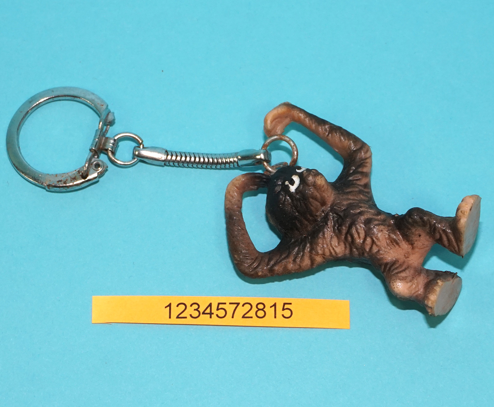 KING KONG GORILLA BIG APE PVC MINI FIGURE KEYRING KEYCHAIN 1970s FUNRISE - Image 4