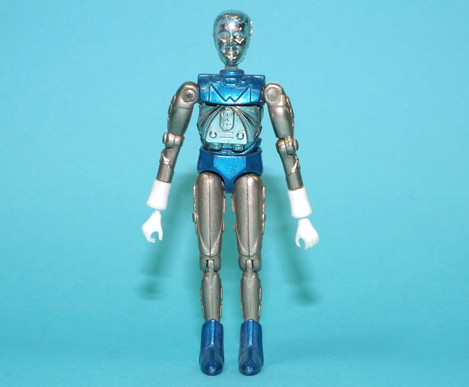 MICRONAUTS GALACTIC WARRIOR (BLUE) 100% COMPLETE 1977 MEGO CORP - Image 3