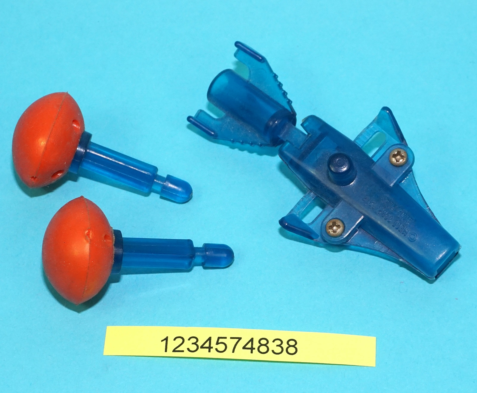 MICRONAUTS GALACTIC WARRIOR (BLUE) 100% COMPLETE 1977 MEGO CORP - Image 6