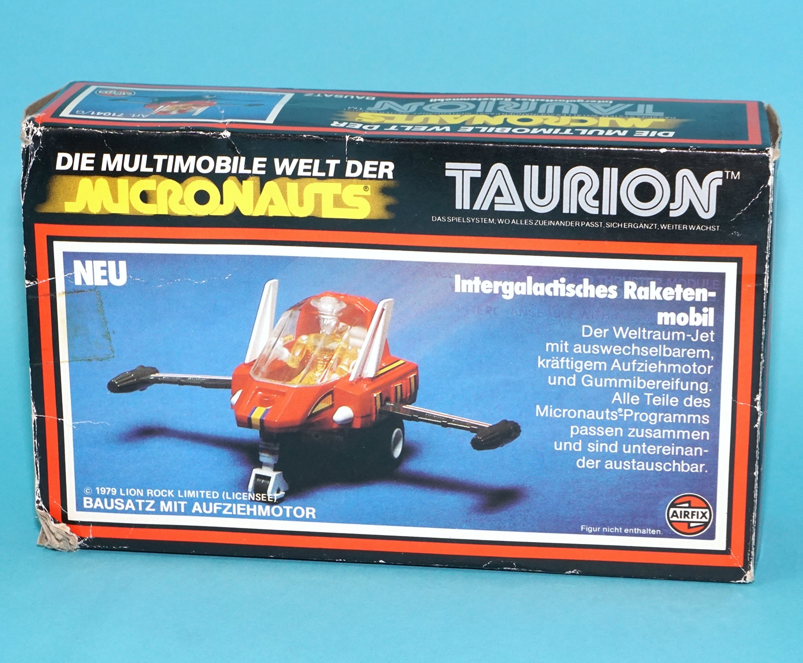 MICRONAUTS TAURION COMPLETE BOXED GERMAN EURO BOX 1979 AIRFIX MEGO CORP WORKS! - Image 2