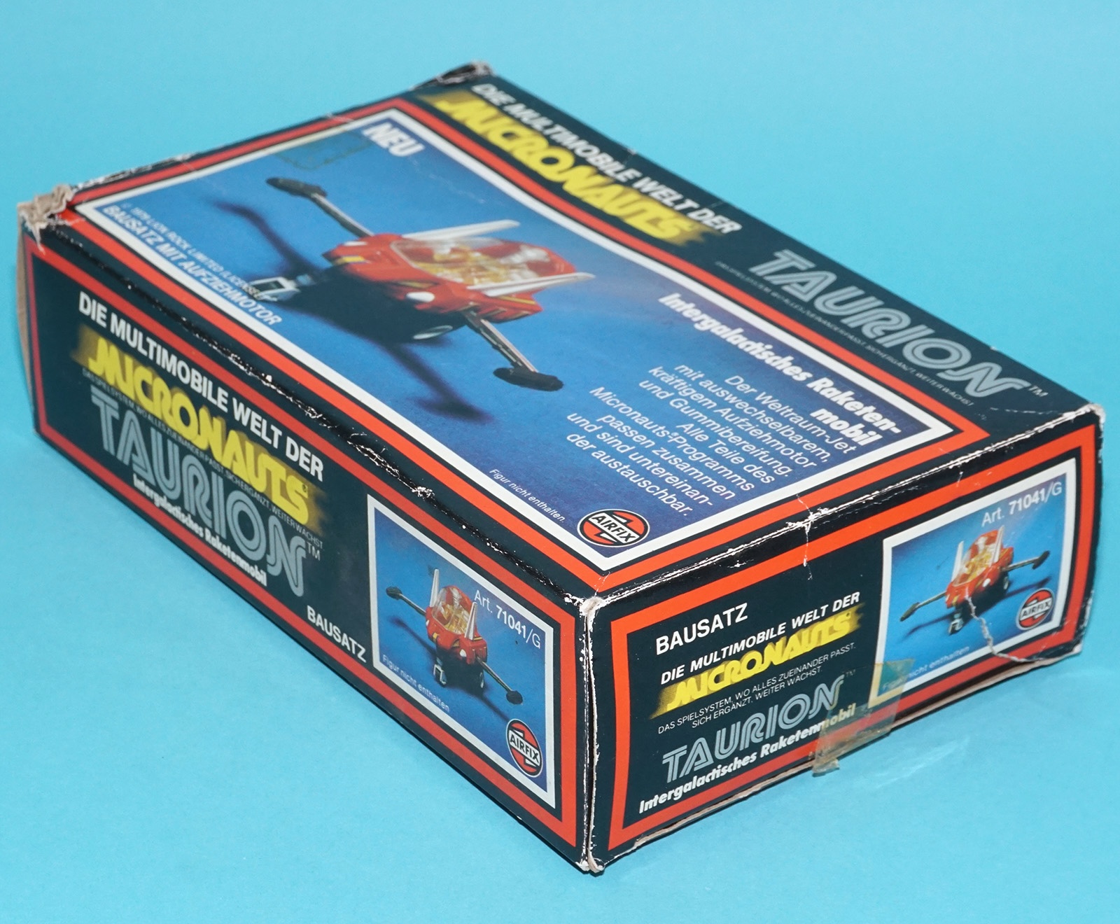 MICRONAUTS TAURION COMPLETE BOXED GERMAN EURO BOX 1979 AIRFIX MEGO CORP WORKS! - Image 3