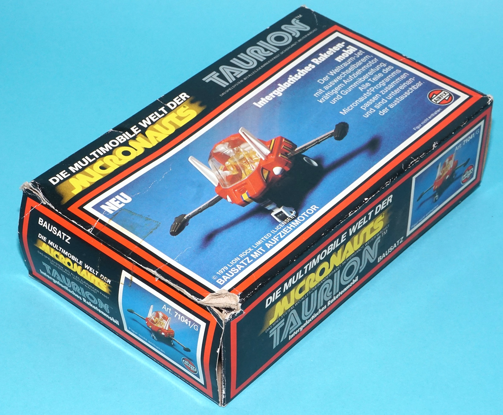 MICRONAUTS TAURION COMPLETE BOXED GERMAN EURO BOX 1979 AIRFIX MEGO CORP WORKS! - Image 6