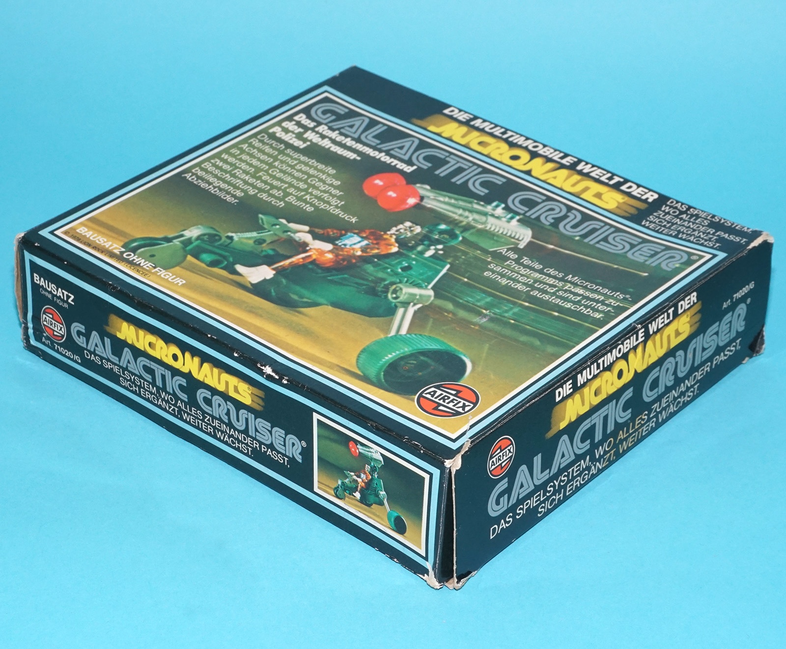 MICRONAUTS GALACTIC CRUISER COMPLETE BOXED GERMAN EURO BOX 1977 AIRFIX MEGO CORP - Image 3