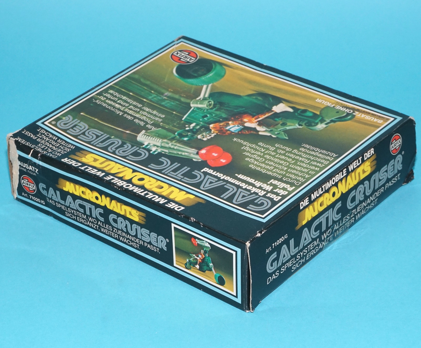 MICRONAUTS GALACTIC CRUISER COMPLETE BOXED GERMAN EURO BOX 1977 AIRFIX MEGO CORP - Image 6