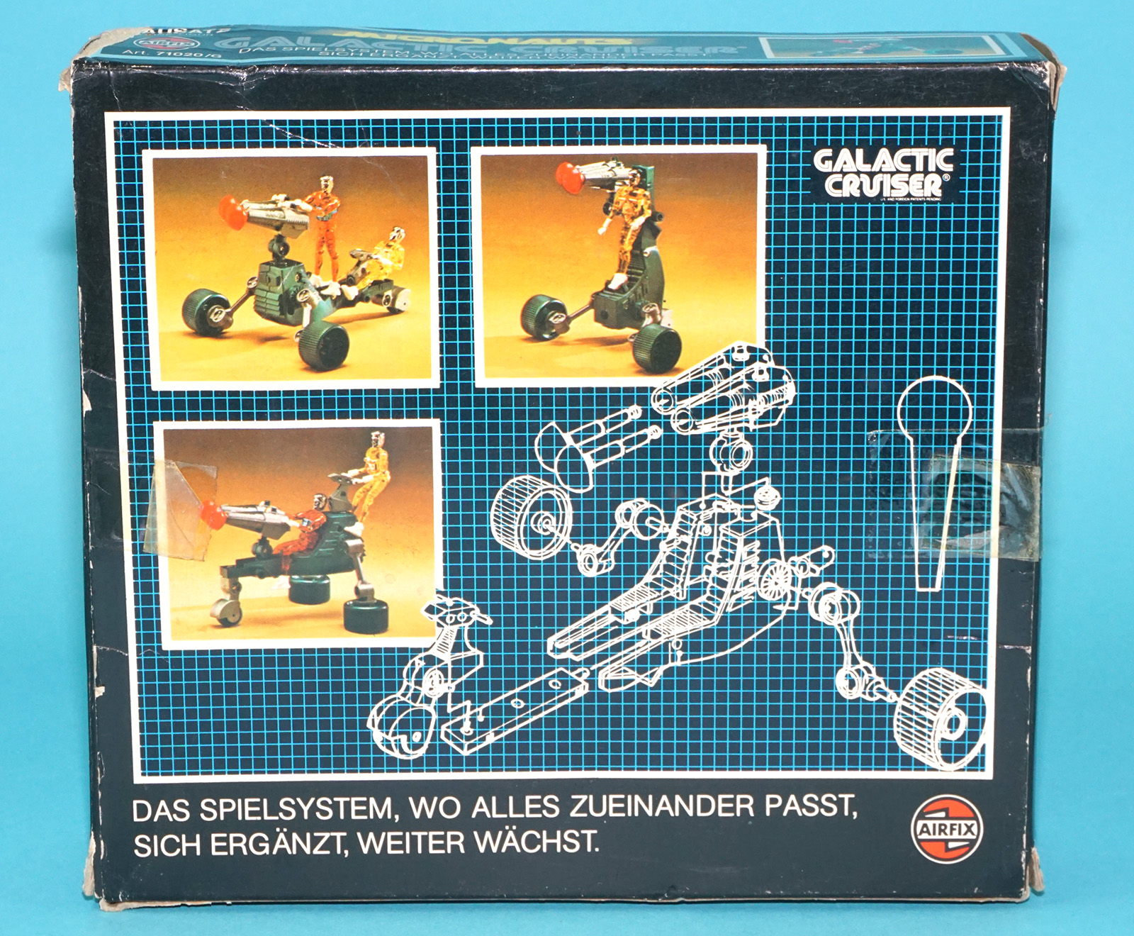 MICRONAUTS GALACTIC CRUISER COMPLETE BOXED GERMAN EURO BOX 1977 AIRFIX MEGO CORP - Image 8