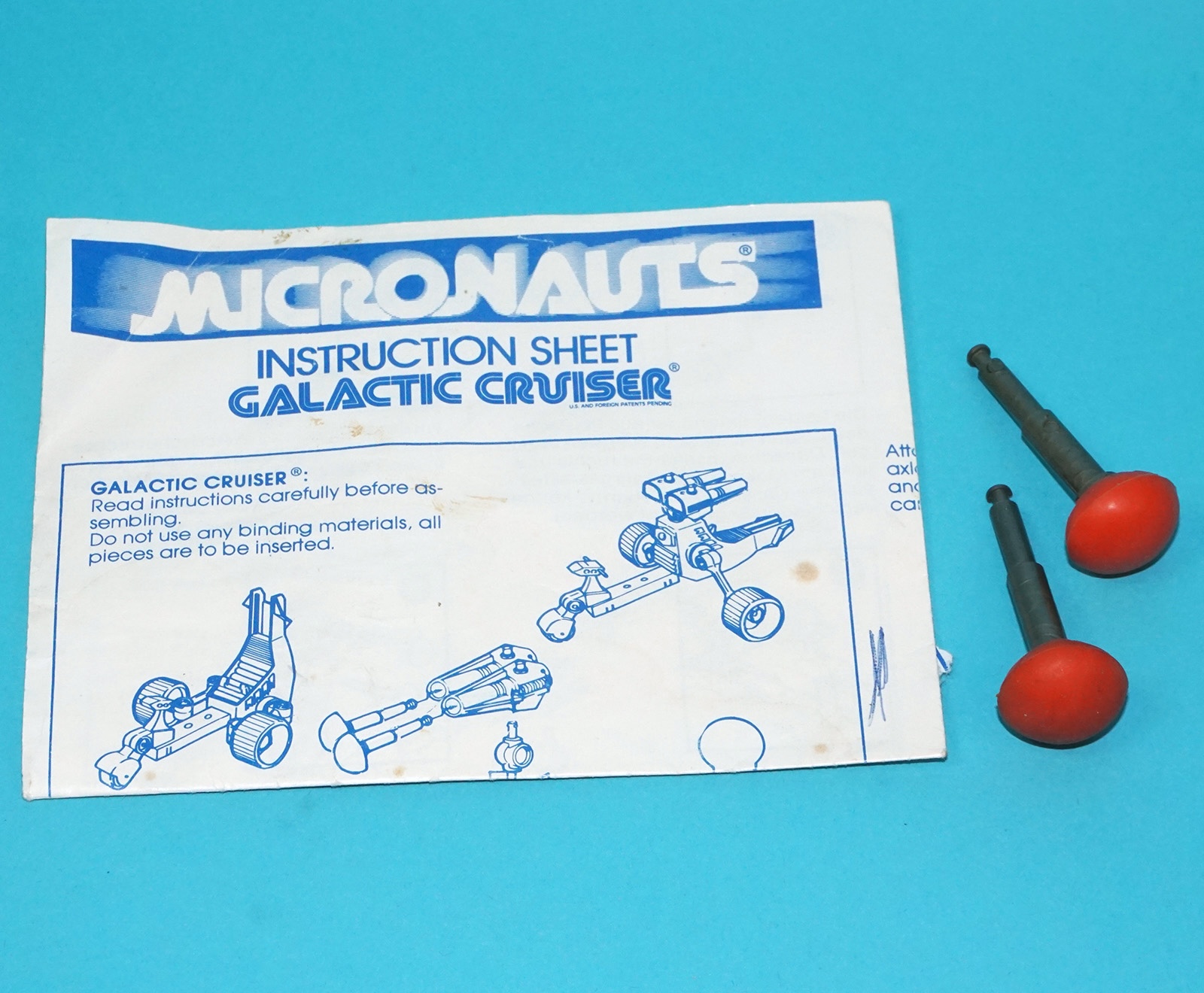 MICRONAUTS GALACTIC CRUISER COMPLETE BOXED GERMAN EURO BOX 1977 AIRFIX MEGO CORP - Image 12