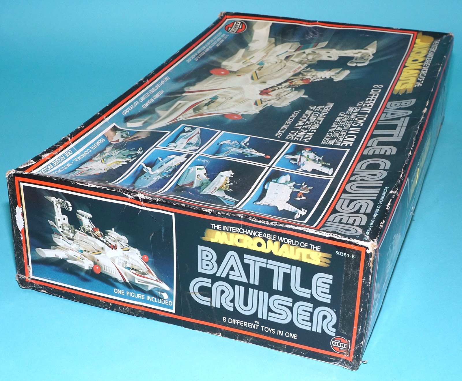 MICRONAUTS BATTLE CRUISER COMPLETE BOXED EURO BOX 1977 AIRFIX MEGO CORP WORKS! - Image 4