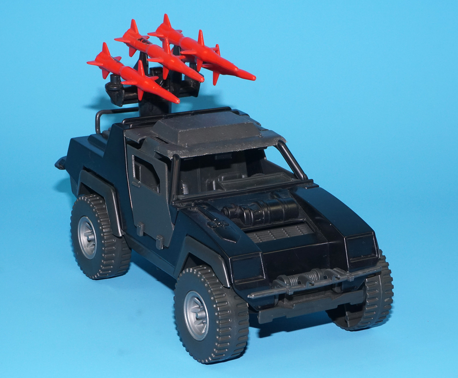 1984 GI JOE COBRA NIGHT ATTACK 4-WD STINGER 100% COMPLETE HASBRO - Image 2