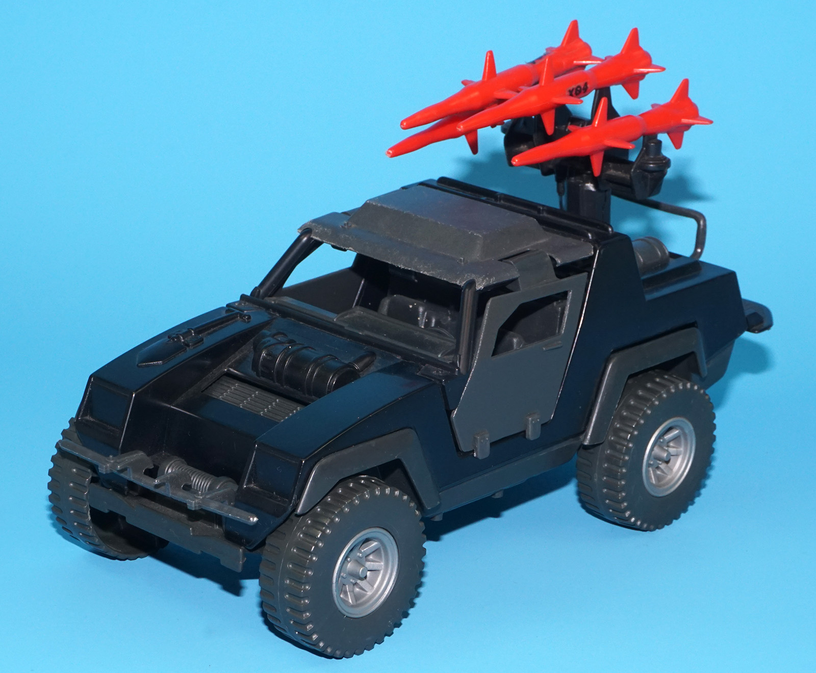 1984 GI JOE COBRA NIGHT ATTACK 4-WD STINGER 100% COMPLETE HASBRO - Image 3