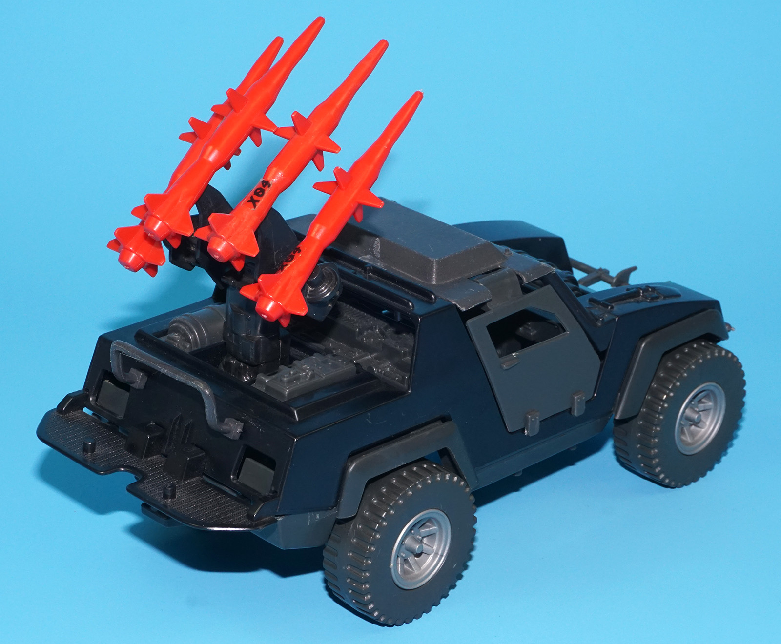 1984 GI JOE COBRA NIGHT ATTACK 4-WD STINGER 100% COMPLETE HASBRO - Image 5