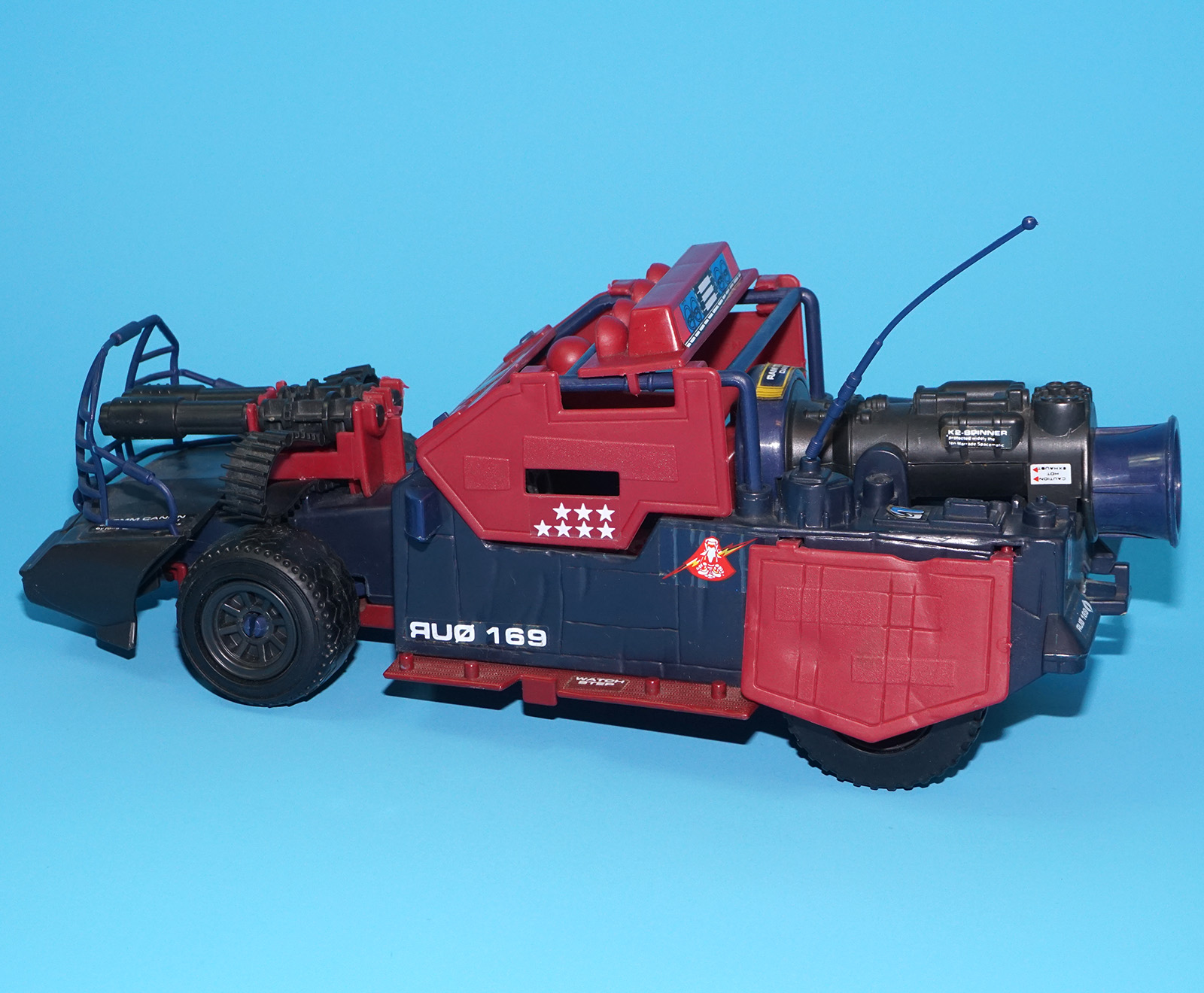 1986 GI JOE DREADNOK THUNDER MACHINE 100% COMPLETE HASBRO READ - Image 3