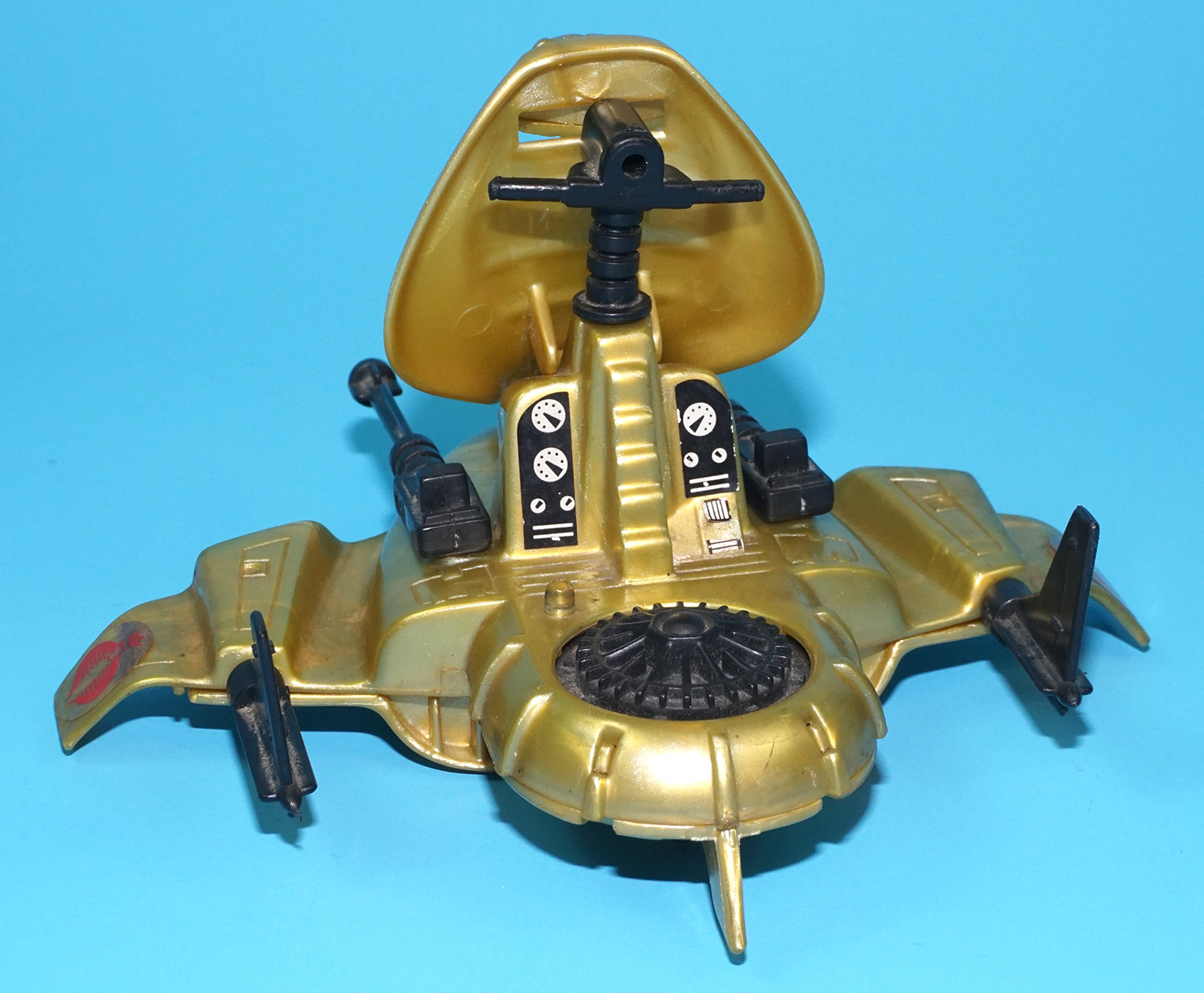 1986 GI JOE SERPENTOR'S AIR CHARIOT NEAR COMPLETE HASBRO - Image 3