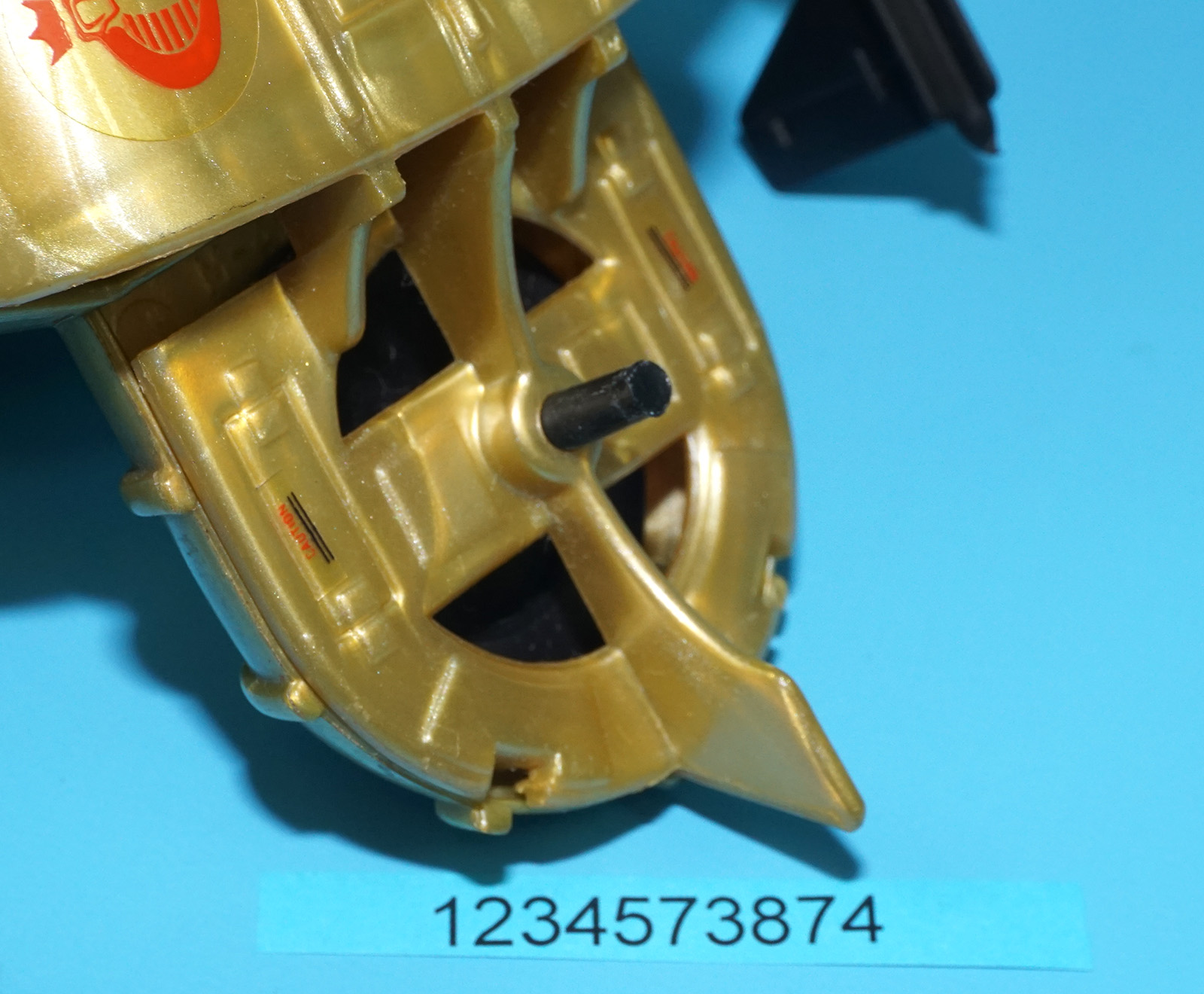 1986 GI JOE SERPENTOR'S AIR CHARIOT NEAR COMPLETE HASBRO - Image 5