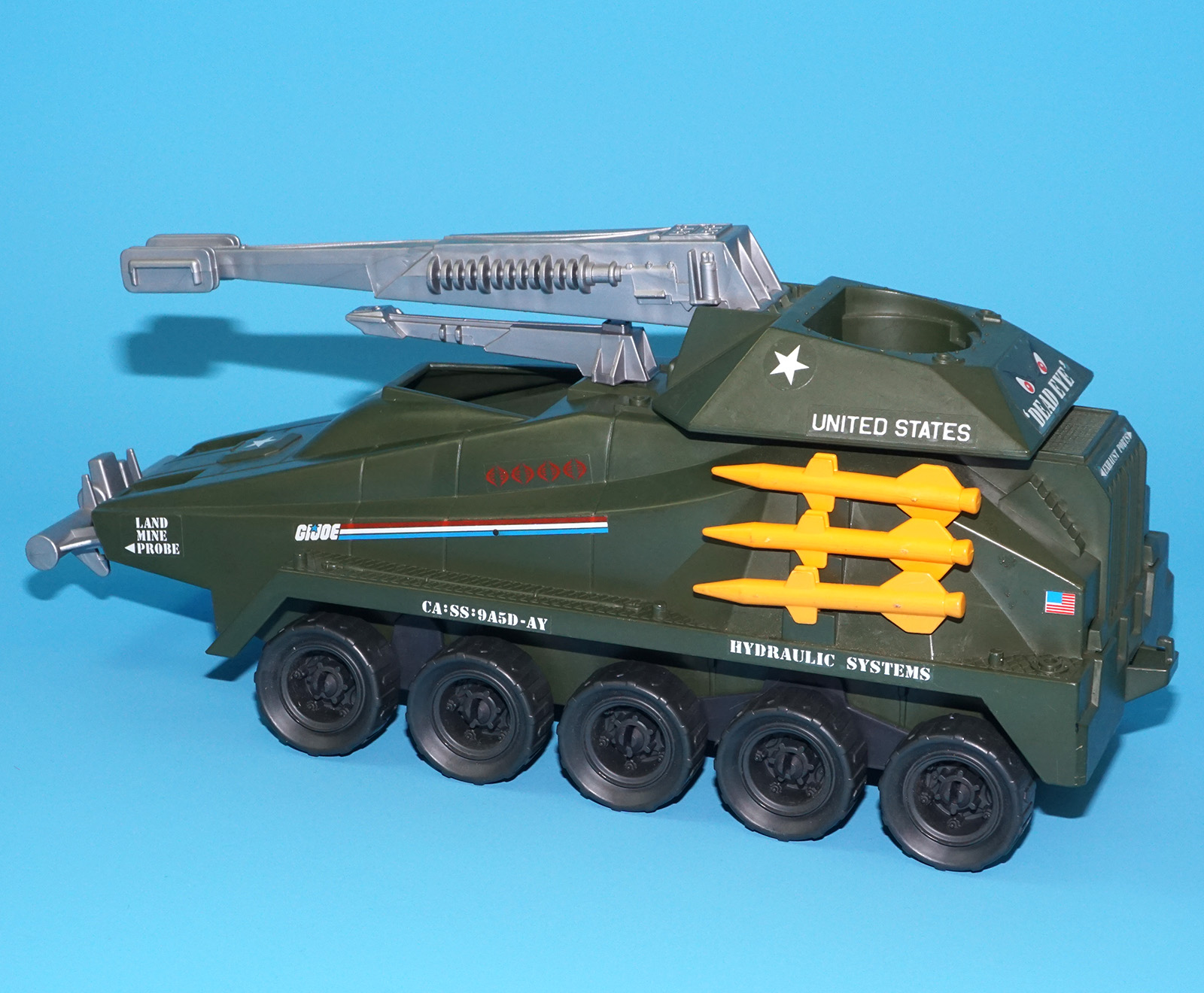 1987 GI JOE PERSUADER 100% COMPLETE HASBRO - Image 3