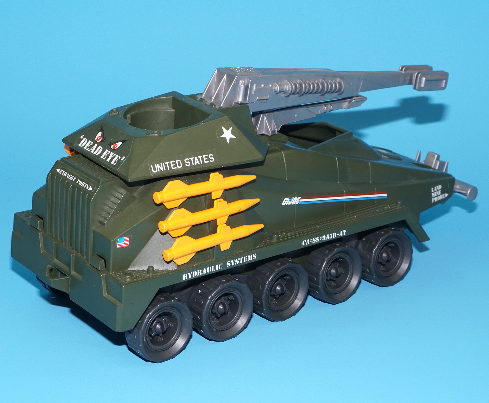 1987 GI JOE PERSUADER 100% COMPLETE HASBRO - Image 4