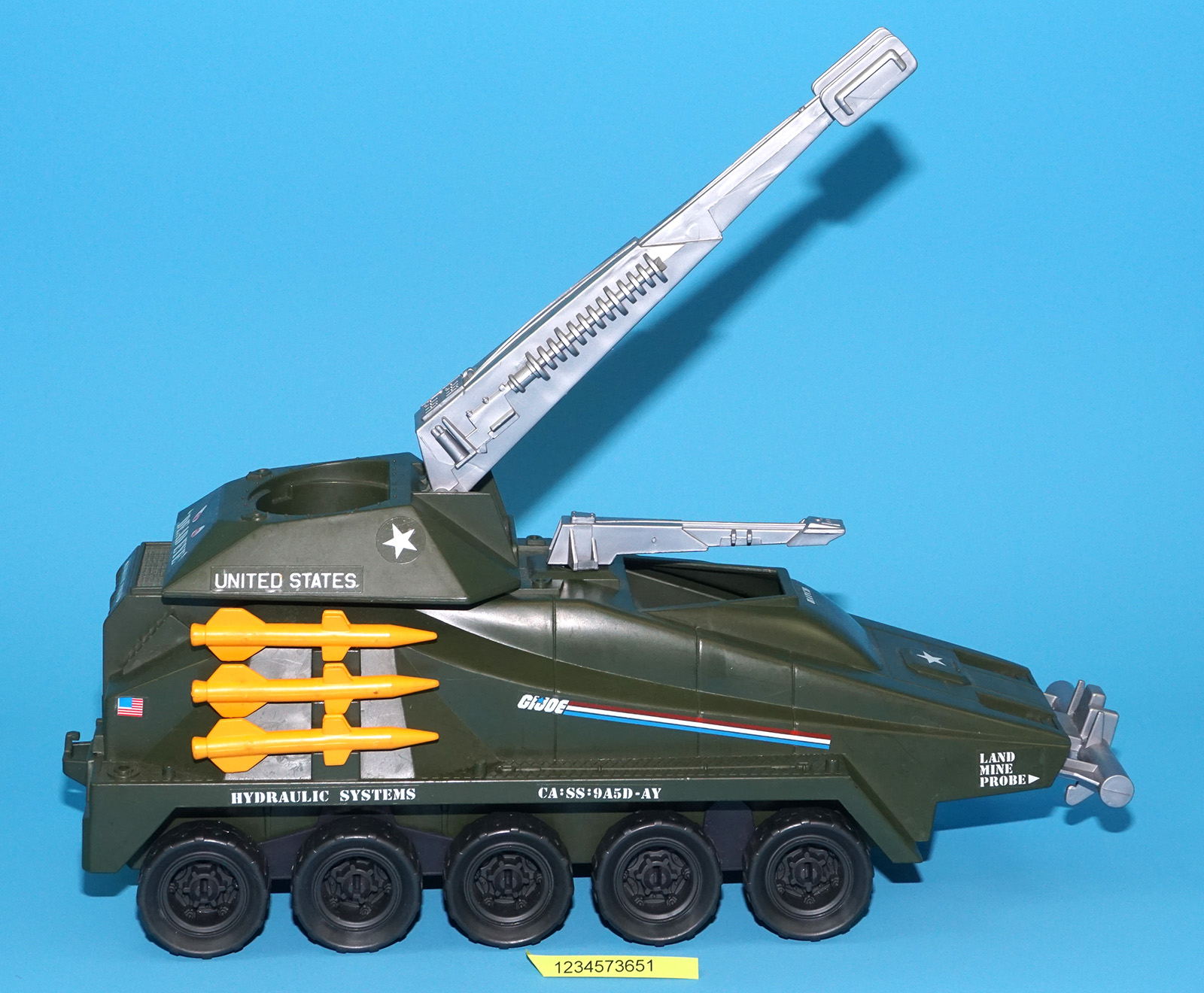 1987 GI JOE PERSUADER 100% COMPLETE HASBRO - Image 5