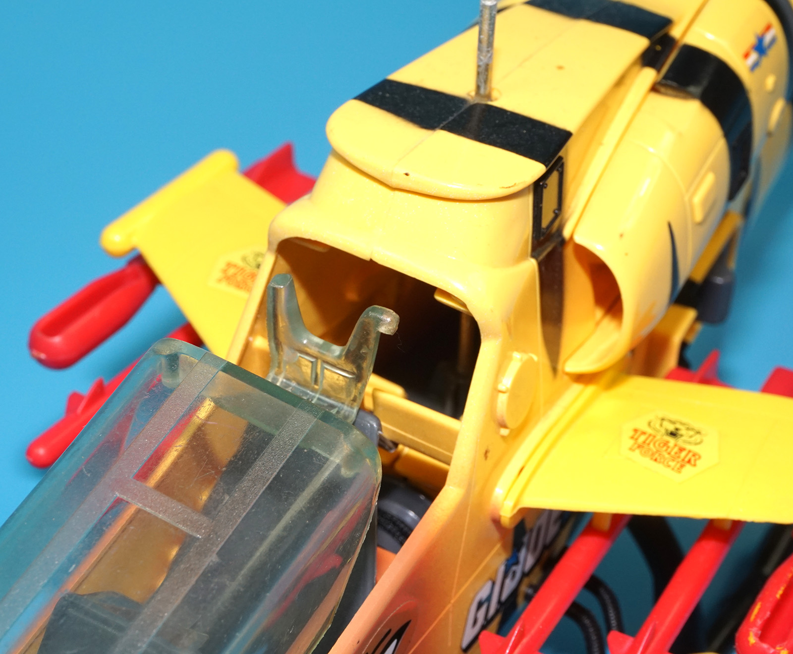 1988 GI JOE TIGER FORCE TIGER FLY 100% COMPLETE EURO HASBRO - Image 6