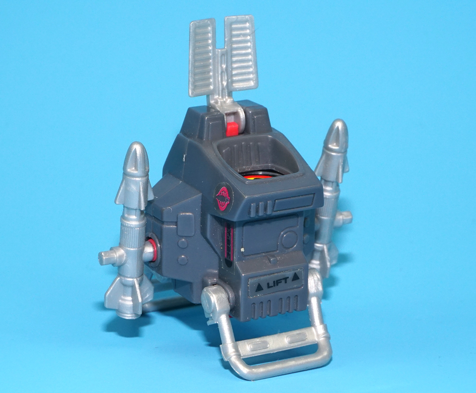 1988 GI JOE MOTORIZED ACTION PACK COBRA TWIN MISSILE RADAR 100% COMPLETE HASBRO WORKS! - Image 2