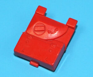 1986 GI JOE COBRA STUN ORIGINAL SPARE PART ENGINE COVER (R) HASBRO