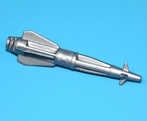 1986 GI JOE COBRA NIGHT RAVEN S³P ORIGINAL SPARE PART MISSILE RACK BOMB HASBRO