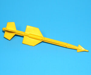 1986 GI JOE CONQUEST X-30 ORIGINAL SPARE PART MISSILE ROCKET HASBRO