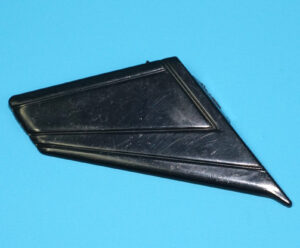 1986 GI JOE CONQUEST X-30 ORIGINAL SPARE PART CANARD WING (R) HASBRO