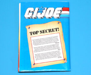 1988 GI JOE DESERT FOX SPARE BLUEPRINT INSTRUCTIONS EURO TIGER FORCE BENELUX HASBRO