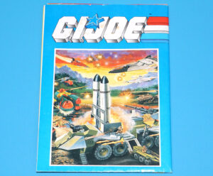 1988 GI JOE TIGER FORCE TIGER FLY SPARE BLUEPRINT INSTRUCTIONS EURO BENELUX HASBRO