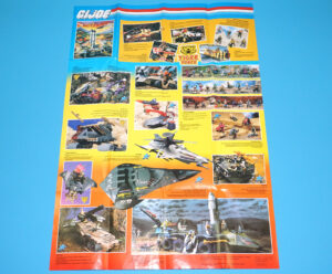 1988 GI JOE TIGER FORCE TIGER FLY SPARE BLUEPRINT INSTRUCTIONS EURO BENELUX HASBRO