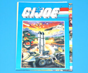 1988 GI JOE WARTHOG A.I.F.V. SPARE BLUEPRINT INSTRUCTIONS EURO TIGER FORCE BENELUX HASBRO