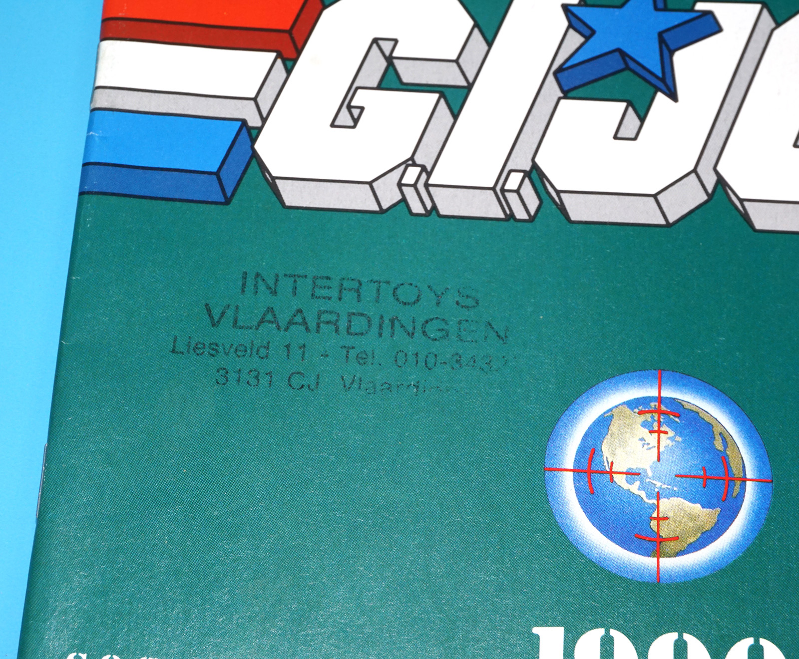 1990 GI JOE CATALOG LEAFLET BROCHURE KATALOG S.O.S. COBRA GEVAAR NL DUTCH HASBRO - Image 2