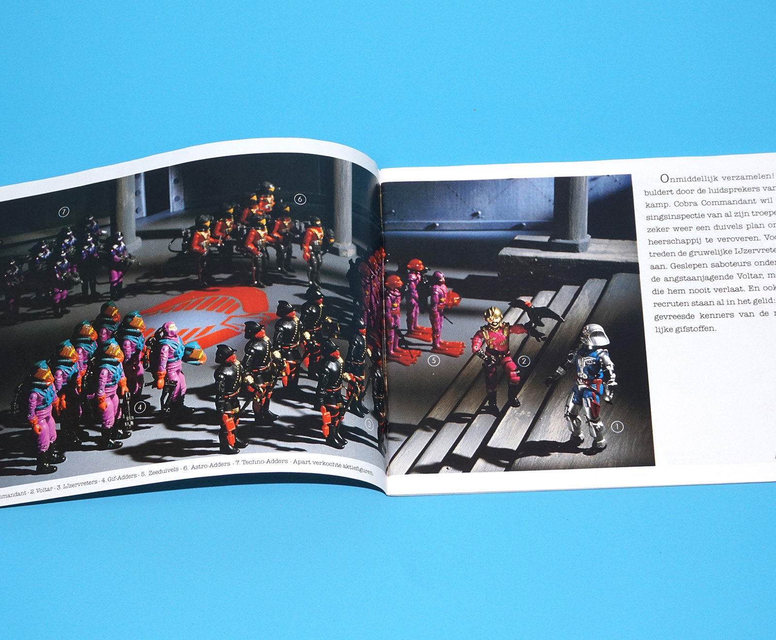 1990 GI JOE CATALOG LEAFLET BROCHURE KATALOG S.O.S. COBRA GEVAAR NL DUTCH HASBRO - Image 4