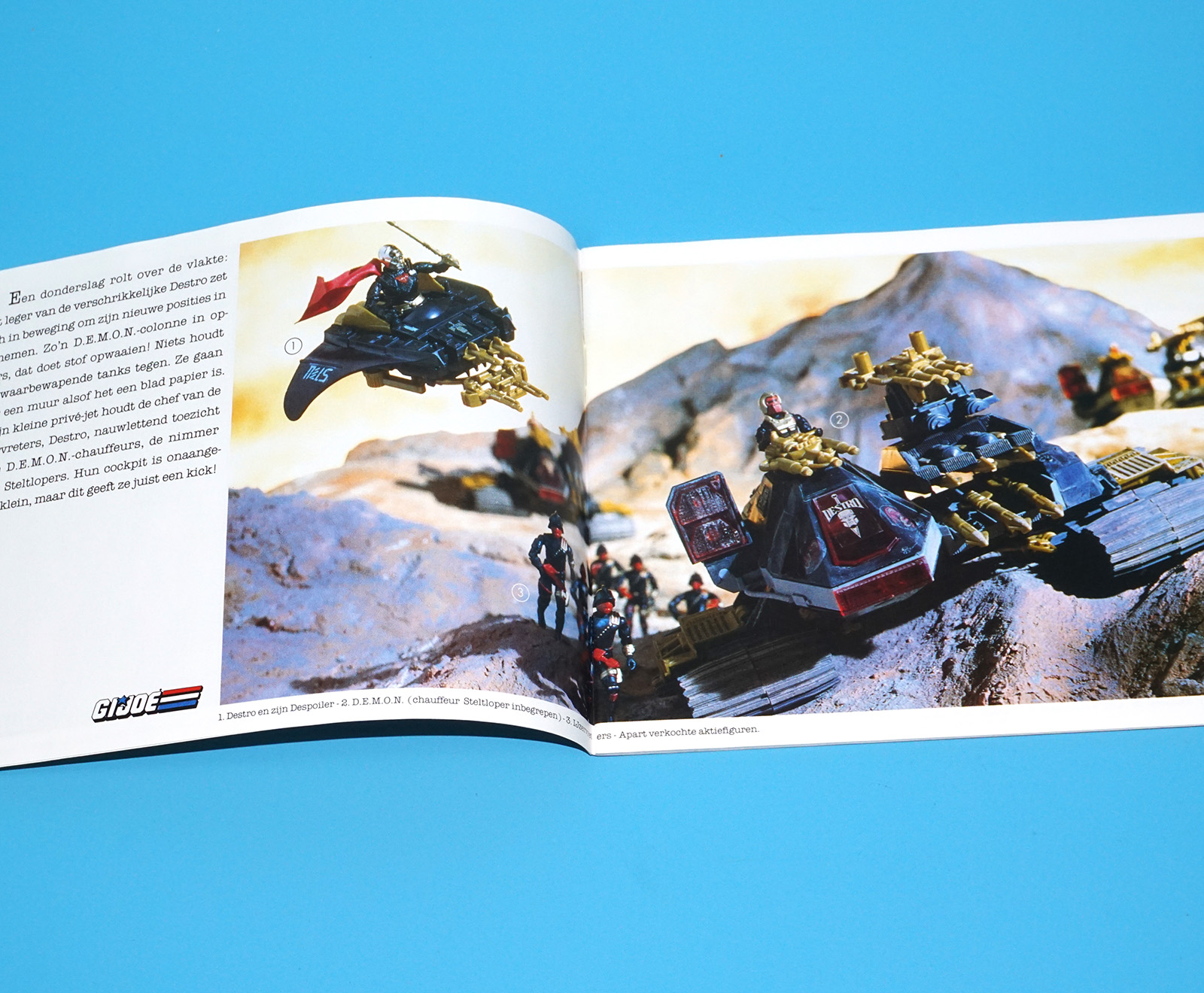 1990 GI JOE CATALOG LEAFLET BROCHURE KATALOG S.O.S. COBRA GEVAAR NL DUTCH HASBRO - Image 5