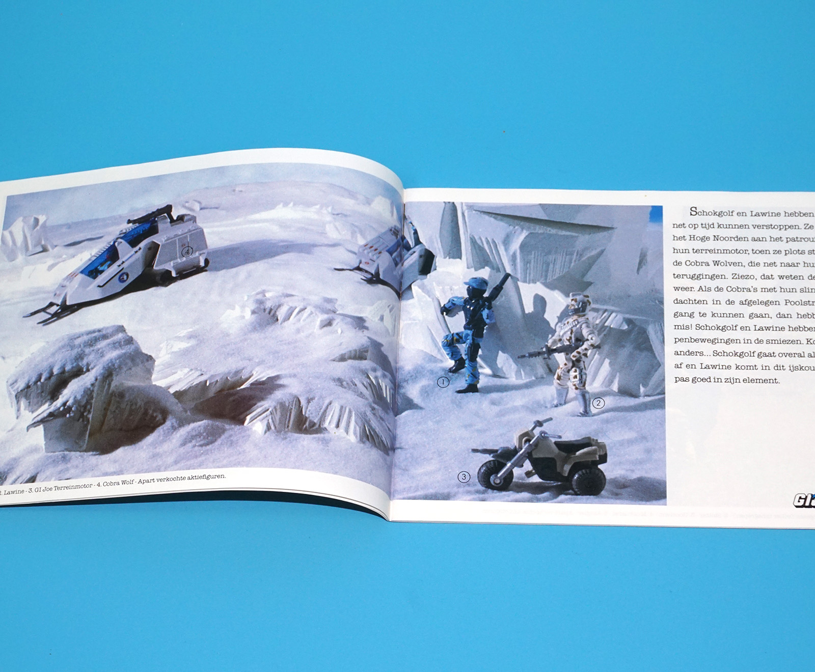 1990 GI JOE CATALOG LEAFLET BROCHURE KATALOG S.O.S. COBRA GEVAAR NL DUTCH HASBRO - Image 7