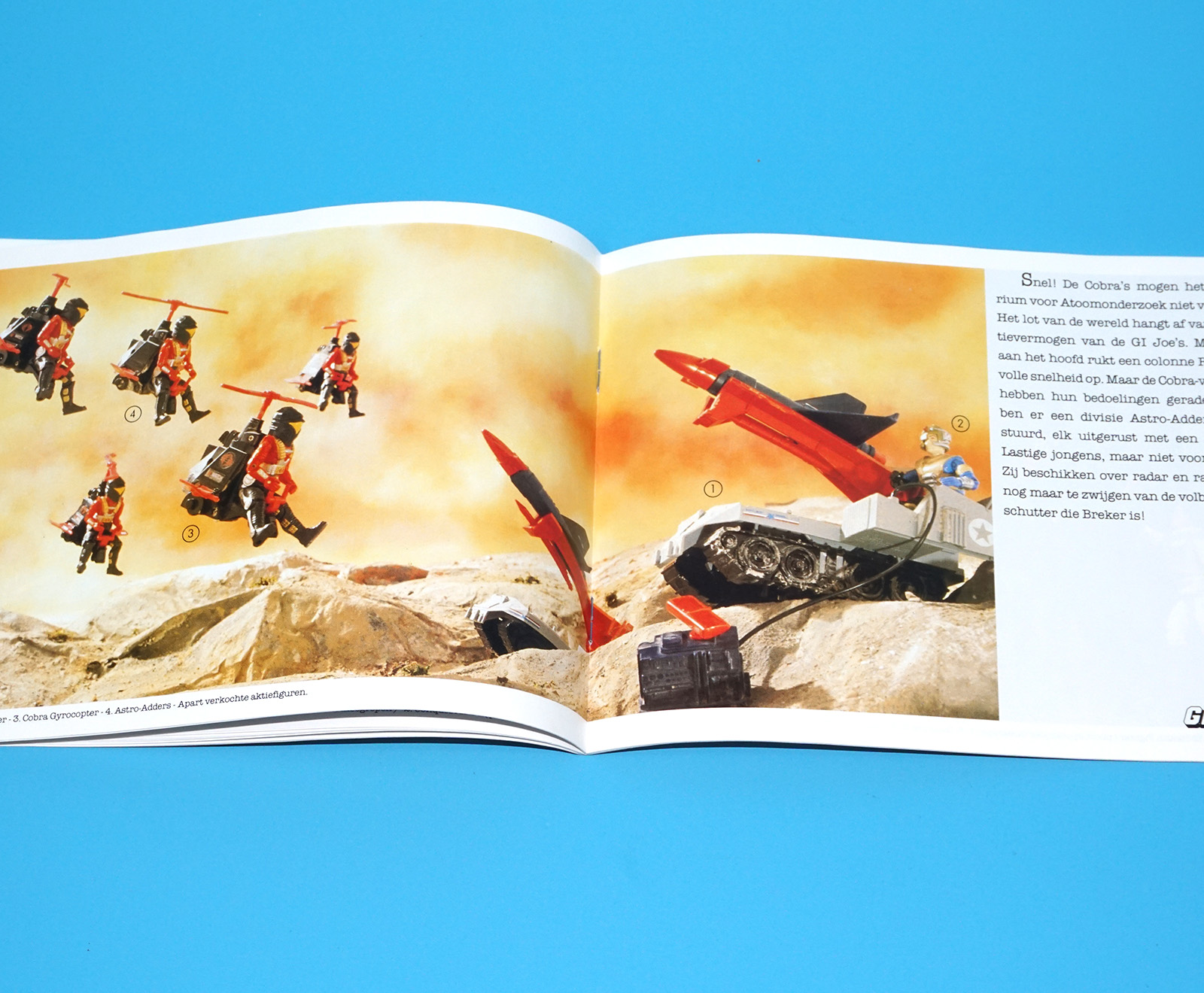 1990 GI JOE CATALOG LEAFLET BROCHURE KATALOG S.O.S. COBRA GEVAAR NL DUTCH HASBRO - Image 10