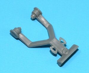 1985 GI JOE SNOW SERPENT v1 ORIGINAL SPARE PART MISSILE POD STAND HASBRO