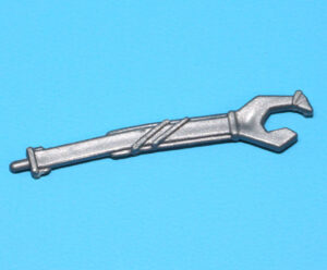 1987 GI JOE TECHNO-VIPER v1 ORIGINAL SPARE PART WRENCH ARM HASBRO