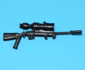1989 GI JOE LOW-LIGHT v2 ORIGINAL SPARE PART SNIPER RIFLE GUN HASBRO