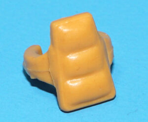 1990 GI JOE CPT GRID-IRON v1 ORIGINAL SPARE PART ELBOW PAD HASBRO