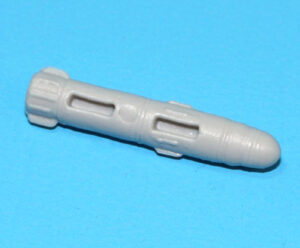 1990 GI JOE CPT GRID-IRON v1 ORIGINAL SPARE PART MISSILE HASBRO