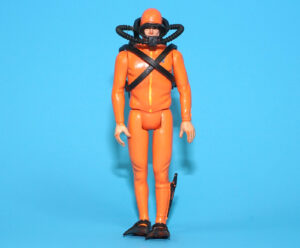 1982 GI JOE ACTION FORCE FROGMAN v2 100% COMPLETE C7+ PALITOY