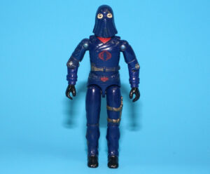 1984 GI JOE HOODED COBRA COMMANDER v2 C8+ HASBRO