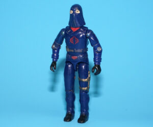1984 GI JOE HOODED COBRA COMMANDER v2 C8+ HASBRO