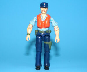 1984 GI JOE CUTTER v1 KILLER WHALE DRIVER 100% COMPLETE C9 HASBRO