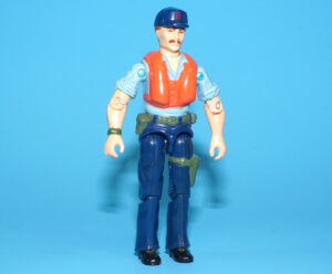 1984 GI JOE CUTTER v1 KILLER WHALE DRIVER 100% COMPLETE C9 HASBRO