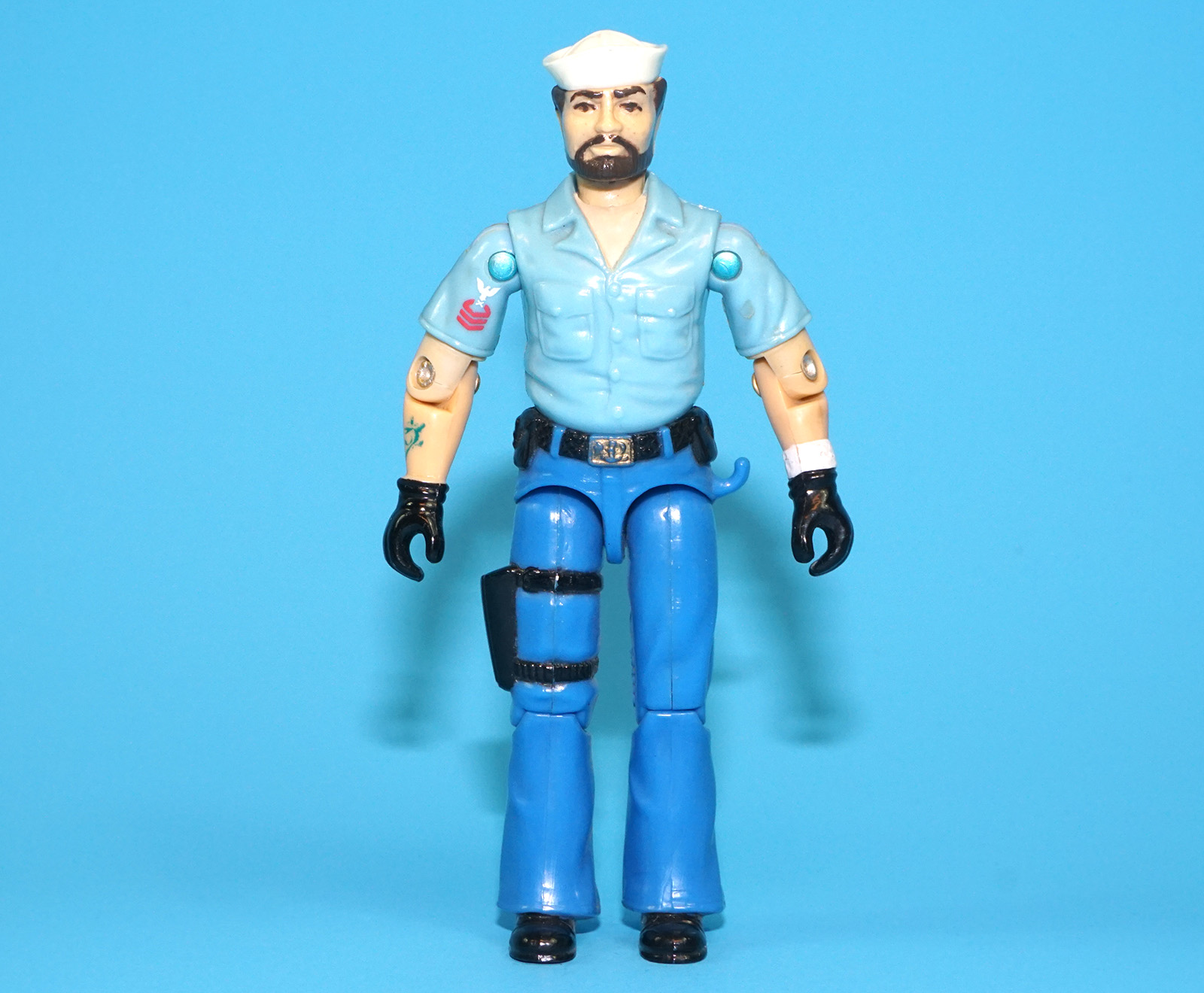 1985 GI JOE SHIPWRECK v1 100% COMPLETE C9 HASBRO - Image 3