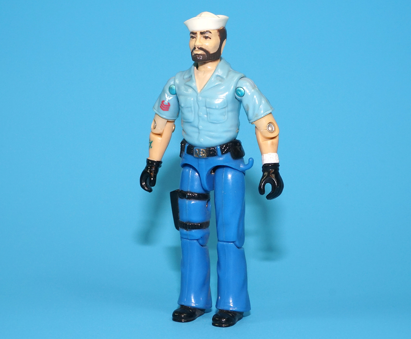 1985 GI JOE SHIPWRECK v1 100% COMPLETE C9 HASBRO - Image 4