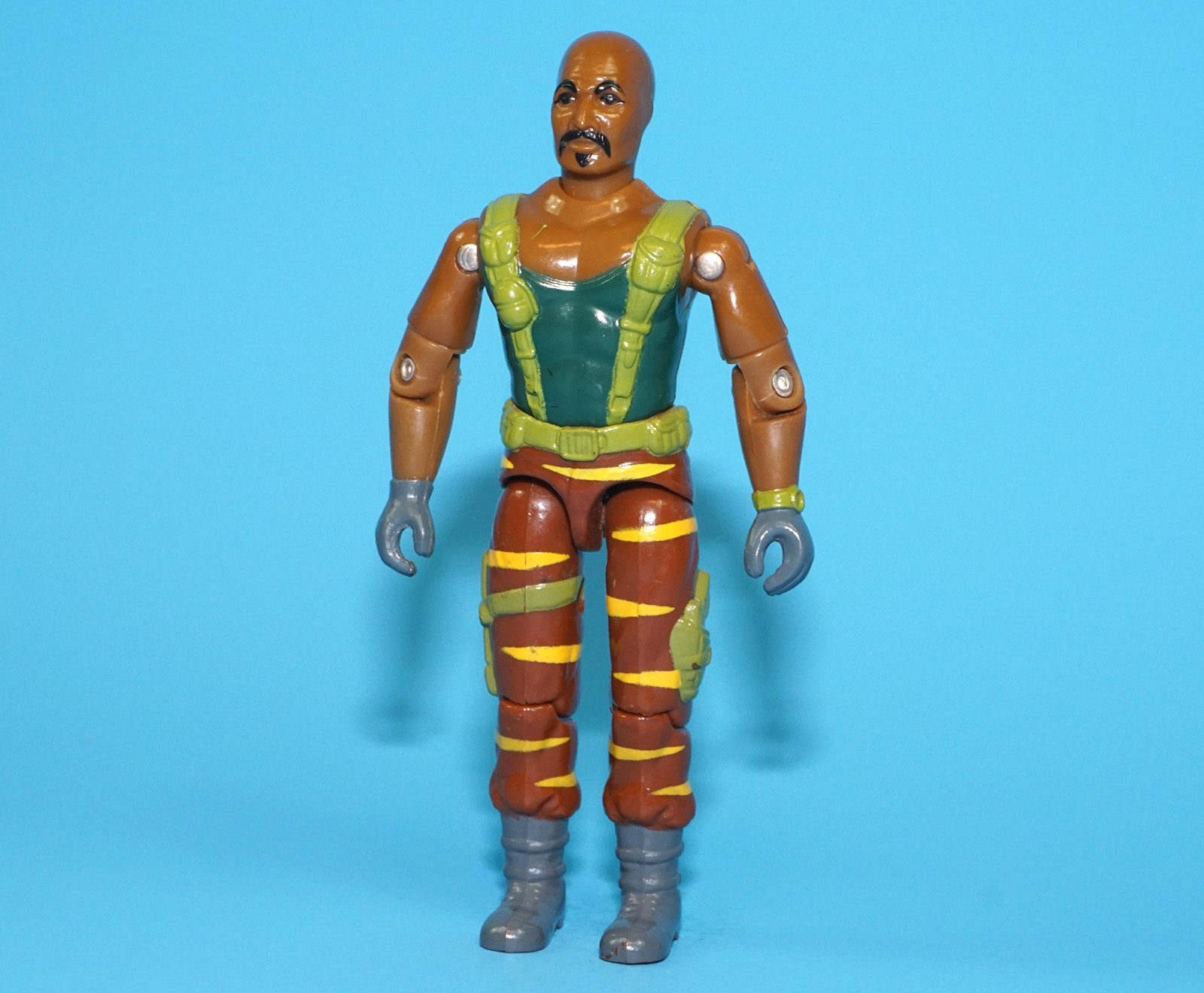 1988 GI JOE TIGER FORCE ROADBLOCK v3 C9 HASBRO - Image 2